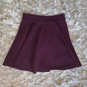 Dark Purple Skirt